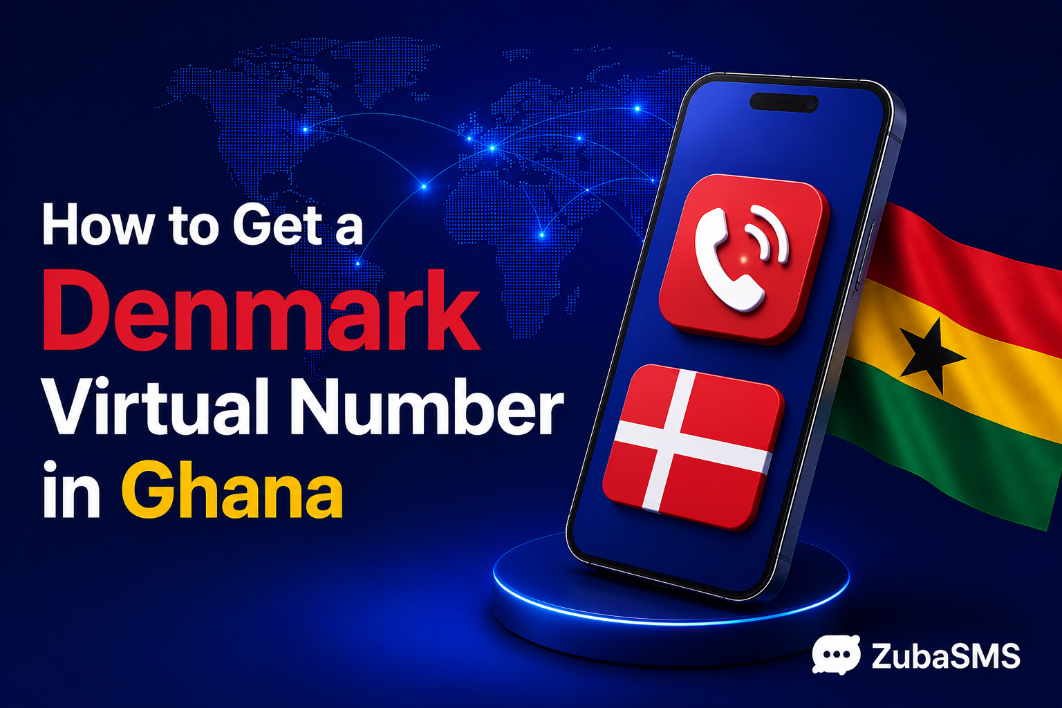 Denmark Virtual Number in Ghana