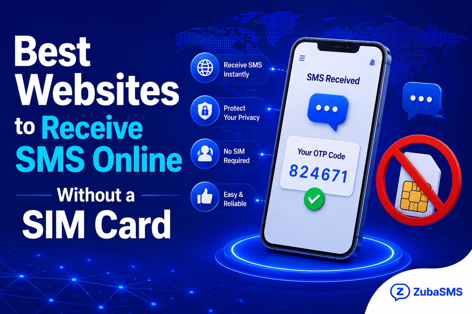 Comparison of the best websites to receive SMS online without using a SIM card.
