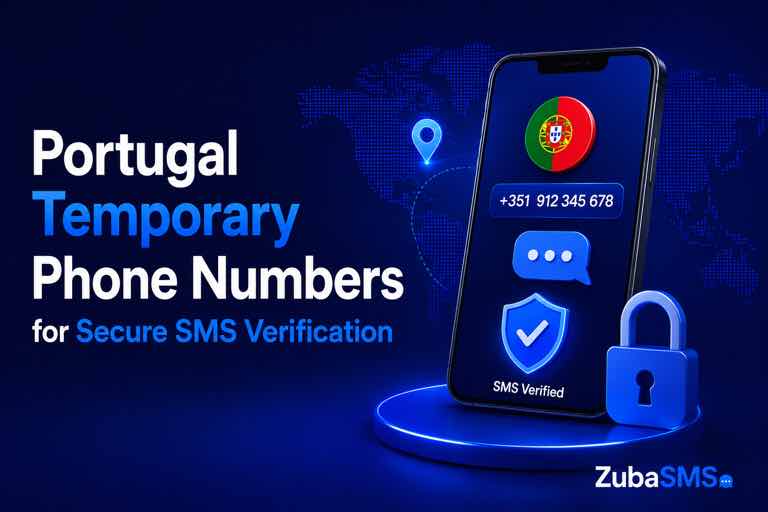 Portugal OTP Verification using virtual phone numbers for SMS codes