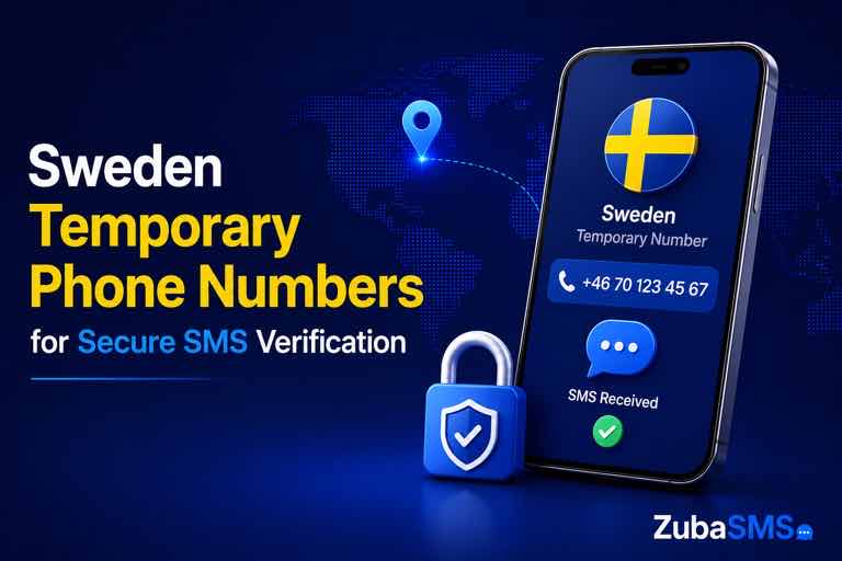 Sweden Temporary Phone Number for secure SMS verification