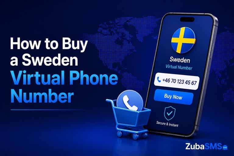 Buy Sweden Virtual Phone Number for SMS verification