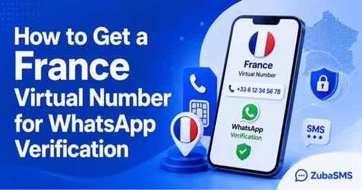 France virtual number for WhatsApp verification